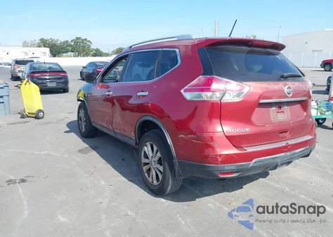 2016 Nissan Rogue Sv from USA, damaged, VIN KNMAT2MT2GP659873
